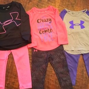 Girls under armour bundle